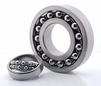 1220 Silindrik Top rulmanları Chrome Çelik Çift Sıralı Top rulmanları 25.7KN yük oranı ile