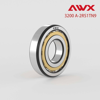 AWX Precision Double Row Angular Bearing 3200 A-2RS1TN9 Özel kabul edilebilir